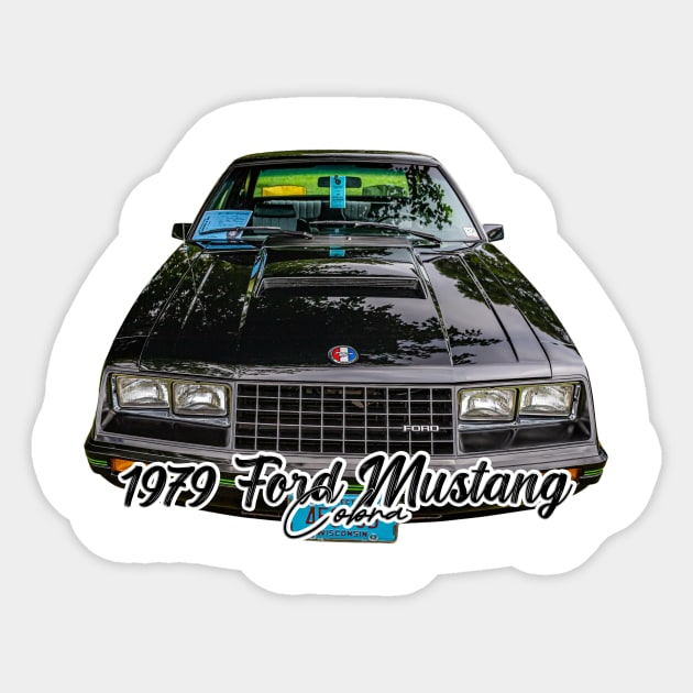 1979 Ford Mustang Cobra Sticker by Gestalt Imagery